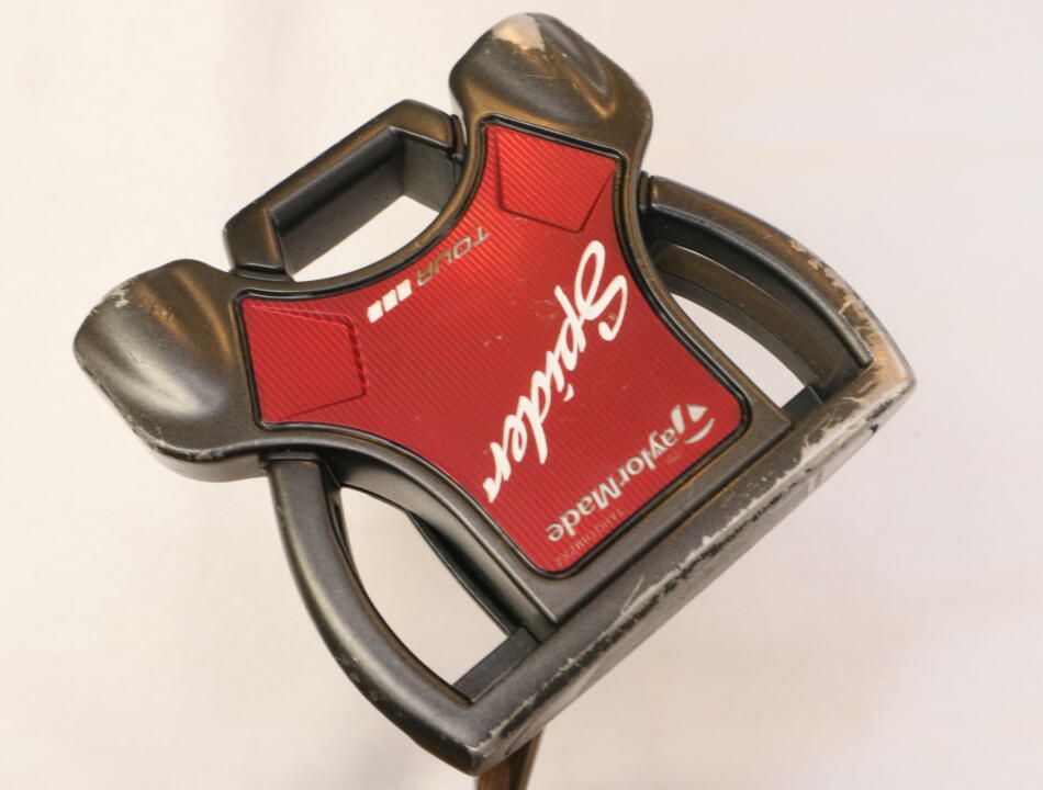 テーラーメイド　Spider TOUR BLACK DOUBLE BEND　パター　中古　ゴルフドゥ！西尾店【最短即日発送】