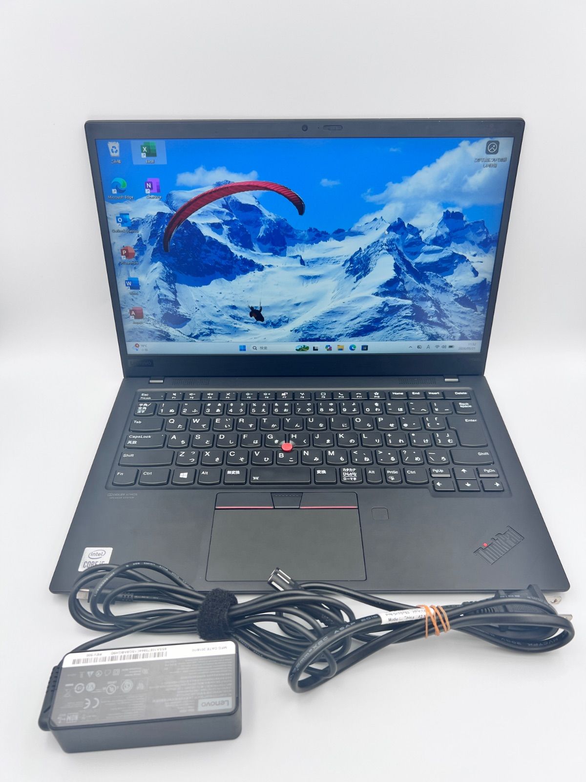 B226// ThinkPad X1 Carbon Gen8 i5 10世代 8GB / 256GB / Windows 11 pro / Office 2024付き