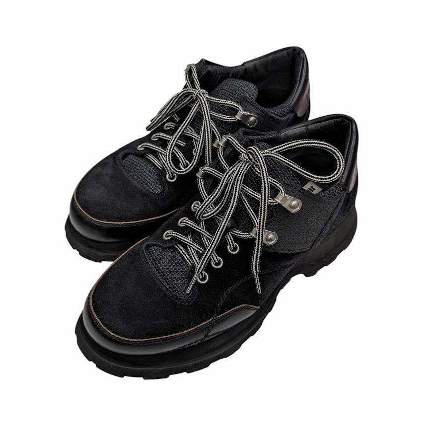 JIL SANDER ジルサンダー トレッキングスニーカー シューズ ローカットブーツ ブラック系 サイズUS6.5 UK6 EU40 24.5cm 661026
