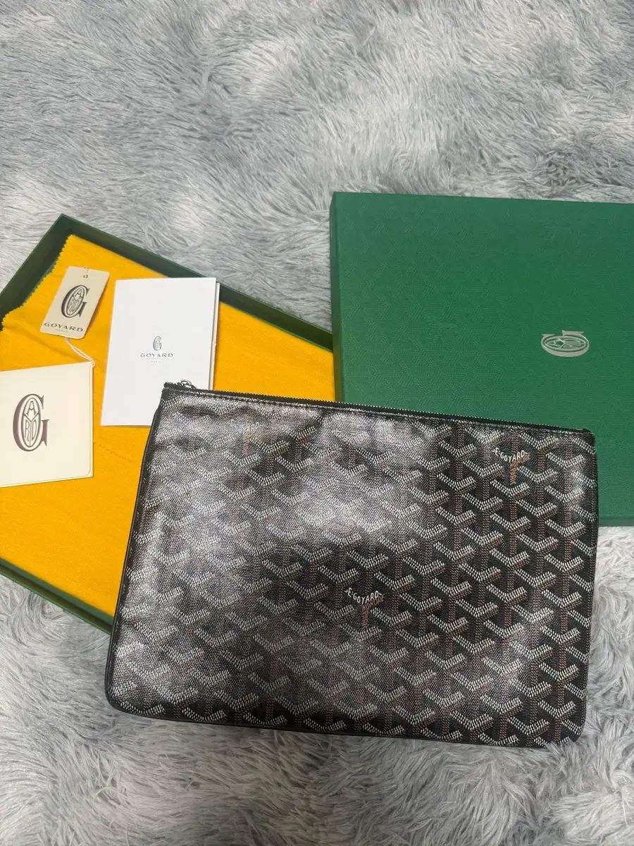 正規品 / シーズン ゴヤール 瀬名 泉 M ブラック クラッチバッグ