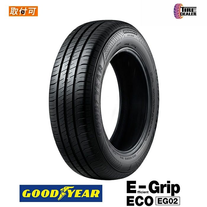 【新品 2本セット】 ※配送方法限定 2026年製 GOODYEAR 155/55R14 69V グッドイヤー EfficientGrip ECO EG02