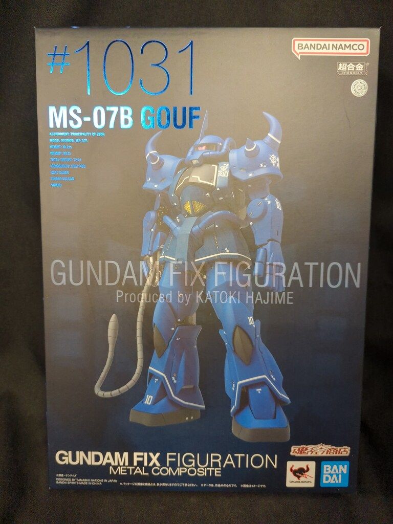 BANDAI SPIRITS GUNDAM FIX FIGURATION METAL COMPOSITE 機動戦士ガンダム MS-07B グフ ＃1031