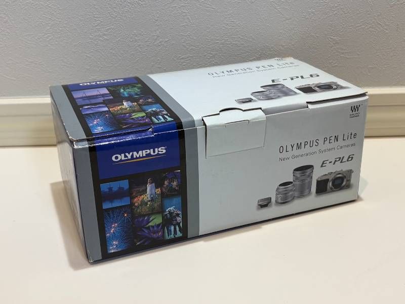 OLYMPUS E-PL6 ダブルズームキット ミラーレス一眼カメラ 動作確認ok