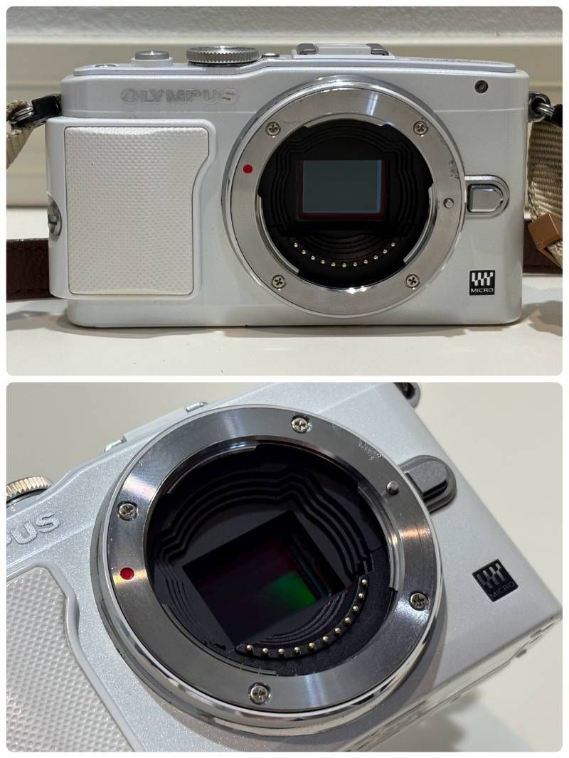 OLYMPUS E-PL6 ダブルズームキット ミラーレス一眼カメラ 動作確認ok