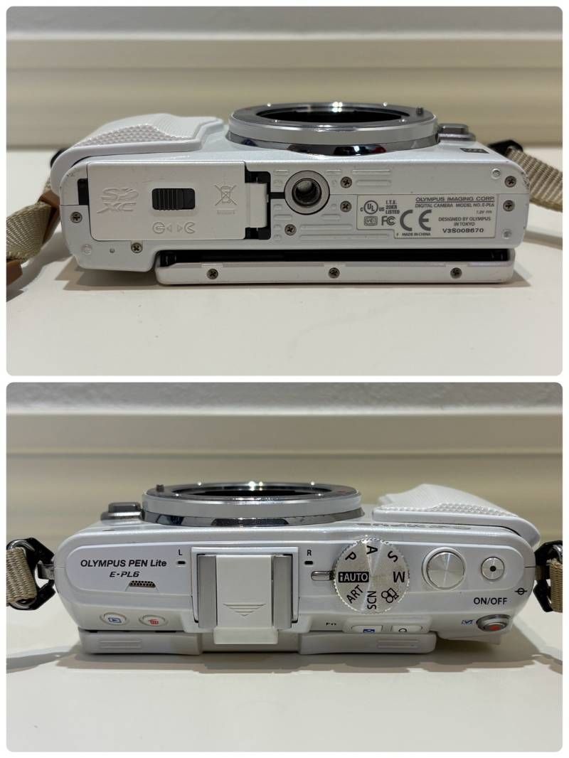 OLYMPUS E-PL6 ダブルズームキット ミラーレス一眼カメラ 動作確認ok