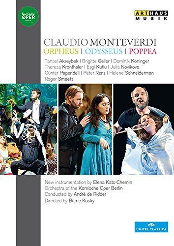 クラウディオ・モンテヴェルディ:「オルフェウス」「オデュッセウス」「ポッペーア」[DVD, 5Discs]