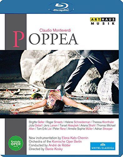 クラウディオ・モンテヴェルディ:「オルフェウス」「オデュッセウス」「ポッペーア」[Blu-ray, 3Discs]