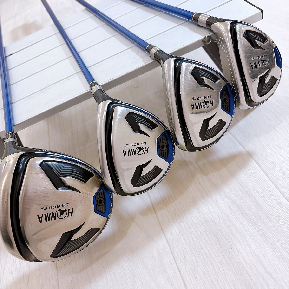 HONMA LB-808 ep ホンマ ゴルフクラブセット 4本セット 1w 5w 7w UT 右利き SR
