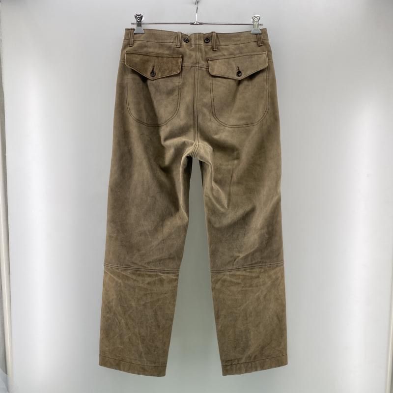 中古】NICENESS R.I.PENNY 柿渋染め 限定 ダブルニーダックパンツ NN
