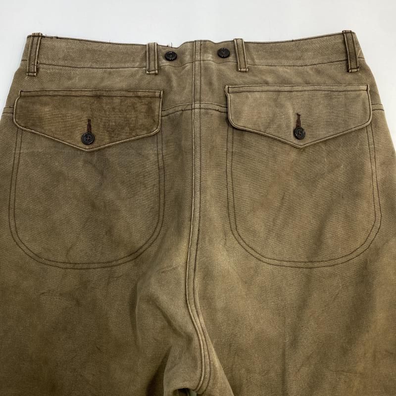 中古】NICENESS R.I.PENNY 柿渋染め 限定 ダブルニーダックパンツ NN