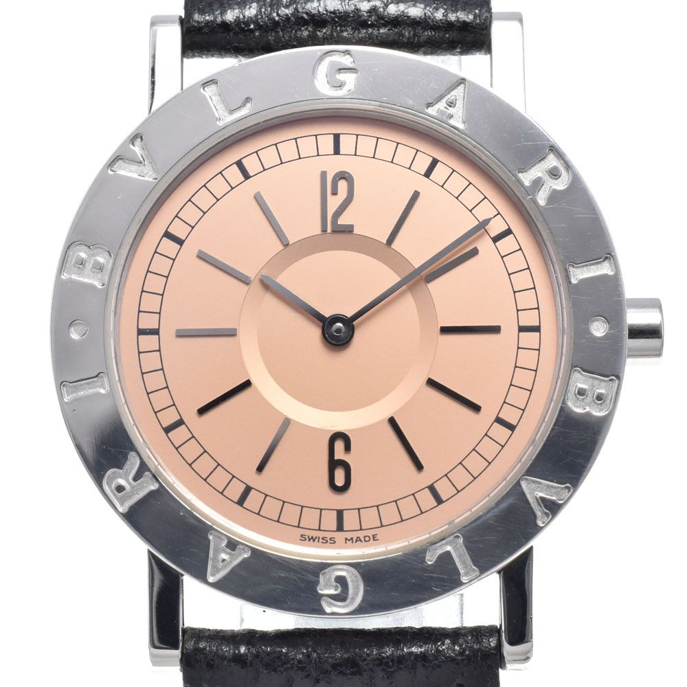 ブルガリ BVLGARI BB33SL ブルガリブルガリ サーモンピンク クォーツ 
