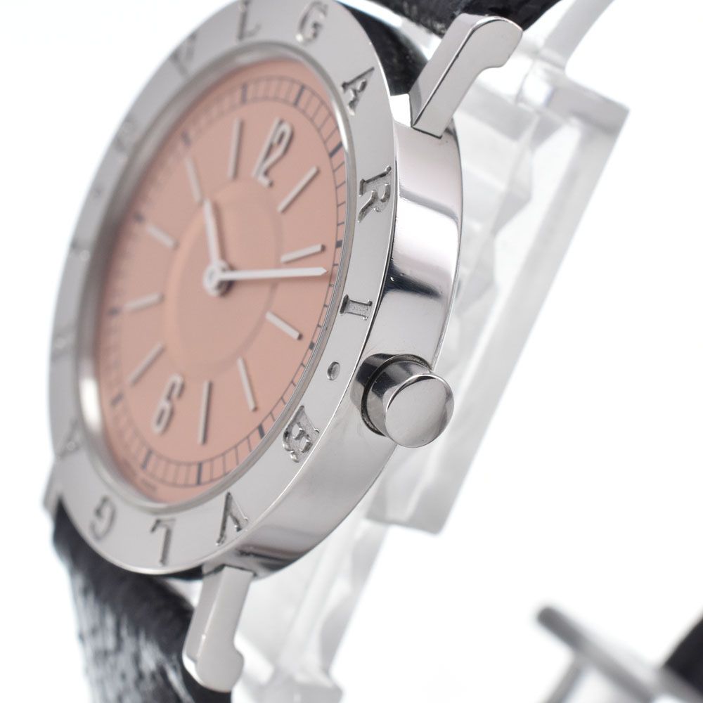 ブルガリ BVLGARI BB33SL ブルガリブルガリ サーモンピンク クォーツ