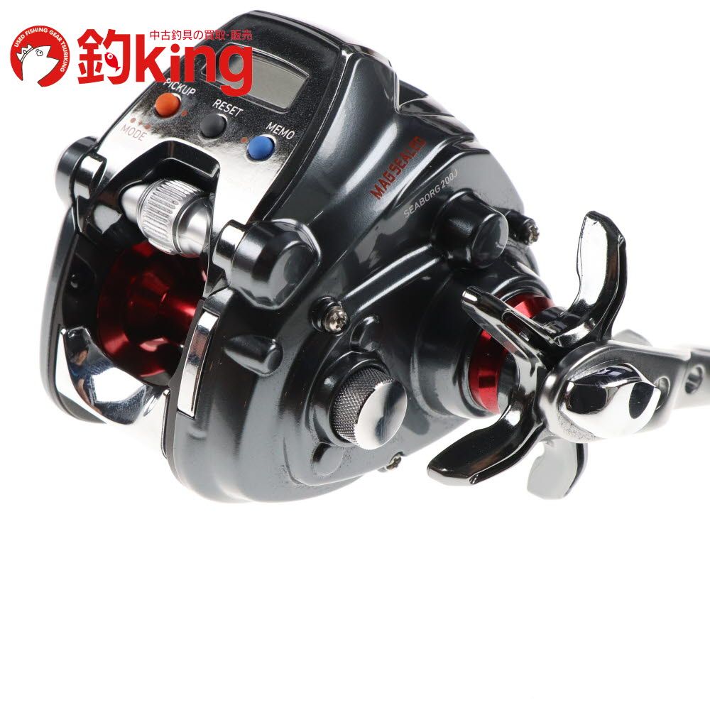 中古/美品】 ダイワ 15 シーボーグ 200J /G128M ロッド リール ルアー