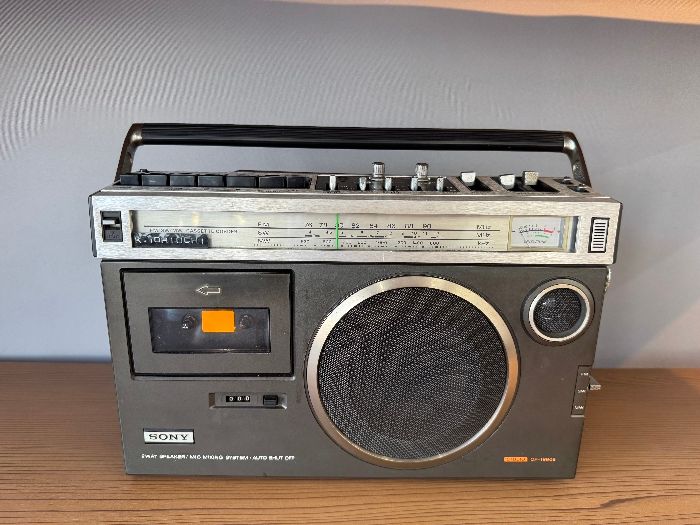 SONY CF-1980Ⅱ ジャンク モノラルラジカセ
