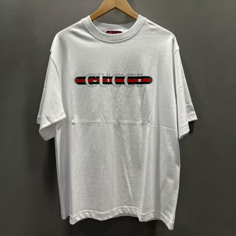 GUCCI ｸﾞｯﾁ Tシャツ・カットソー メンズ ホワイト
