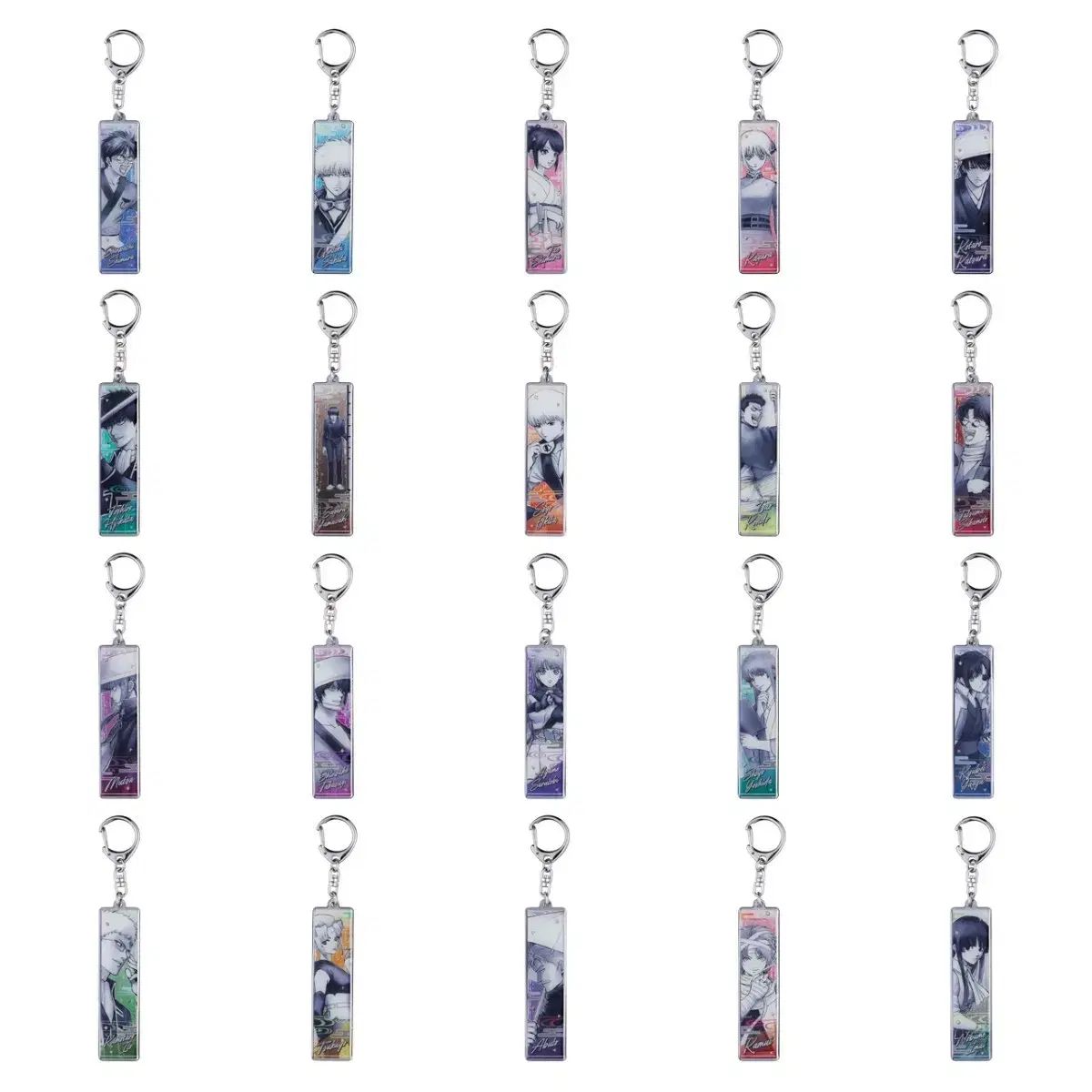 銀魂 銀魂展 メタル キーホルダー 未開封 フルセット