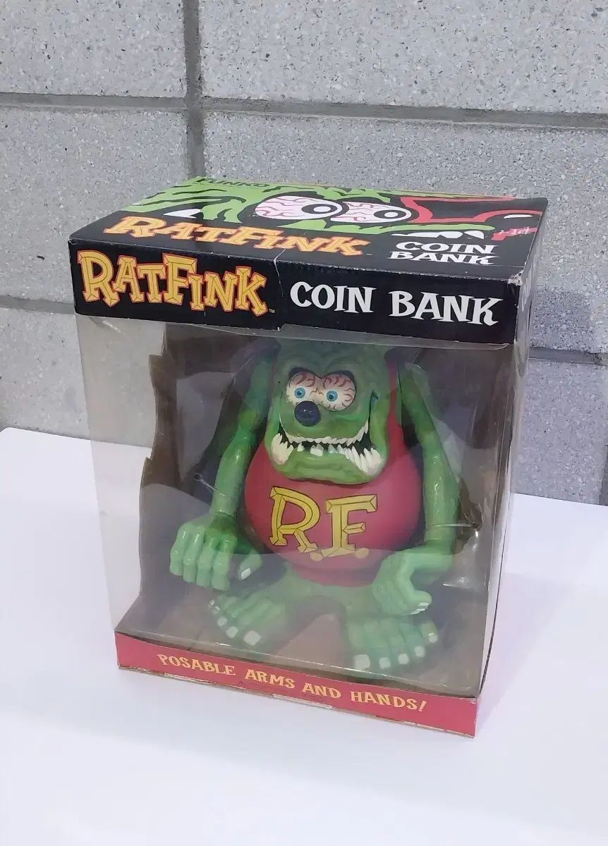 ratfink coin bank 랫핑크 コイン 뱅크 貯金箱 フィギュア