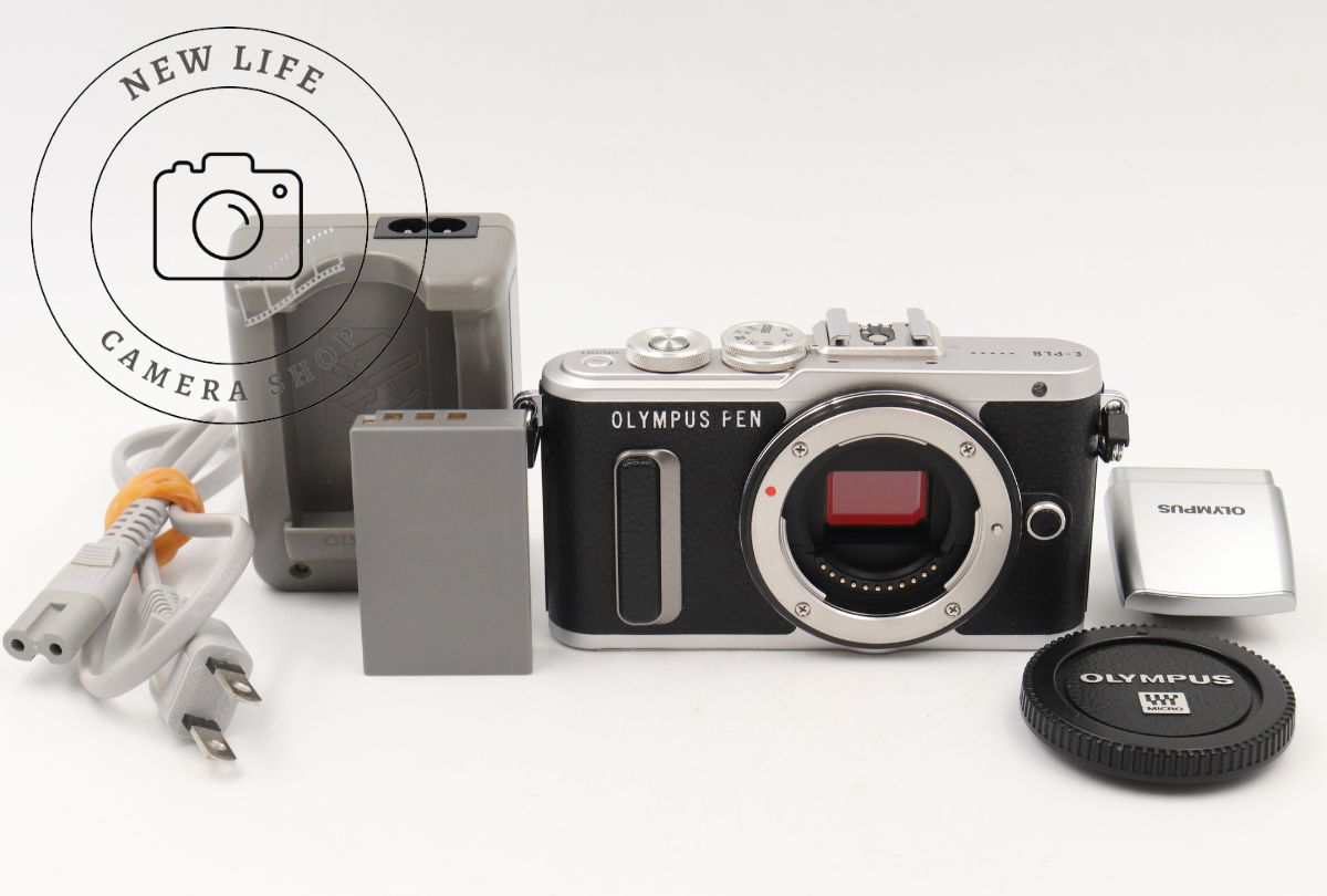 極上品☆オリンパス OLYMPUS PEN E-PL8 ボディブラック ミラーレス 一眼カメラ ｼｬｯﾀｰ4010回 ###18285