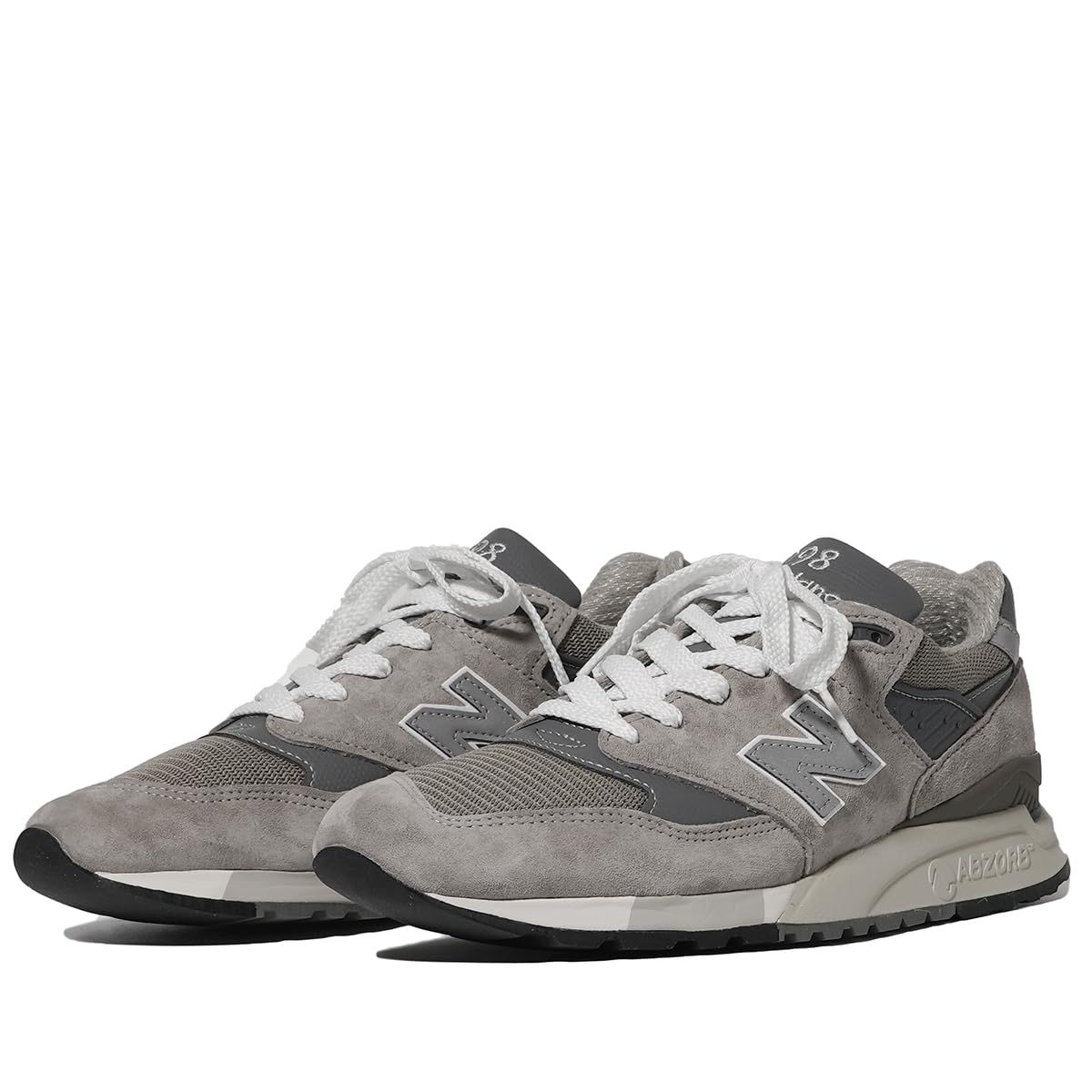 [ニューバランス] メンズ��ニーカー [U998GR] [GRAY] [MADE IN USA] [WIDTH D] [国内正規品] (グレー, 日本の靴のサイズ寸法, 大人, 数値, 26.0 cm) [グレー/ホワイト] [26.0 cm D]
