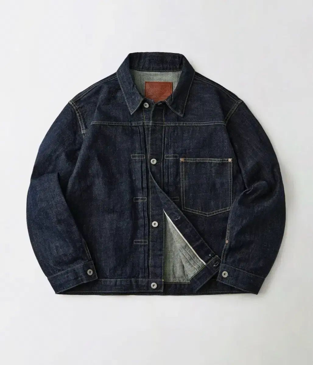 (S) OUTSTANDING アウトスタンディング 1st セルビッジ デニムジャケット Indigo