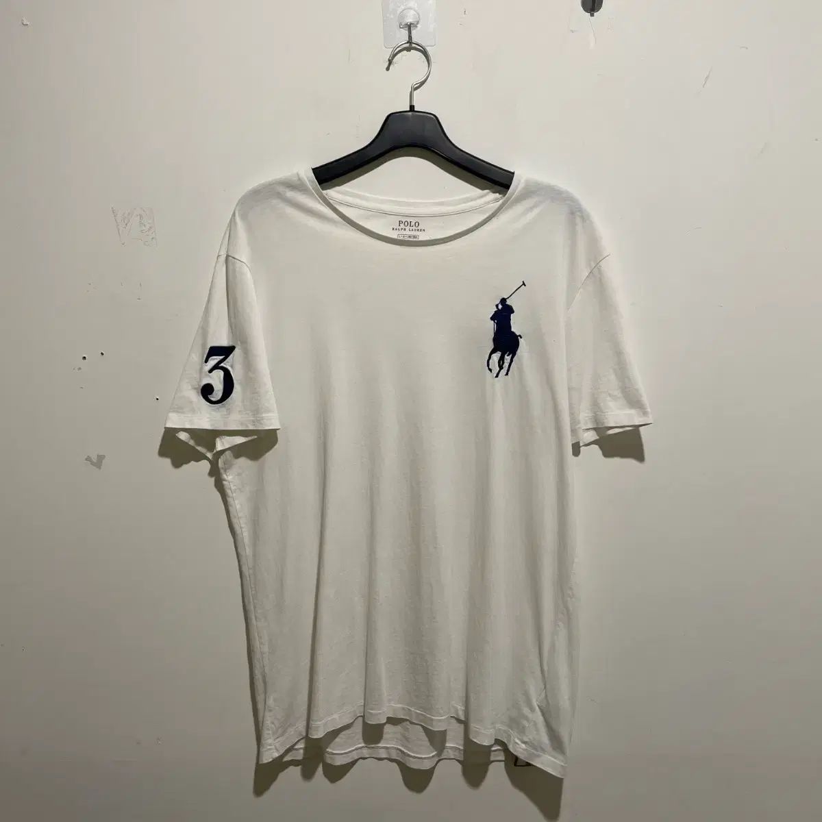 ポロラルフローレン ビックポニー 半袖 Tシャツ 白