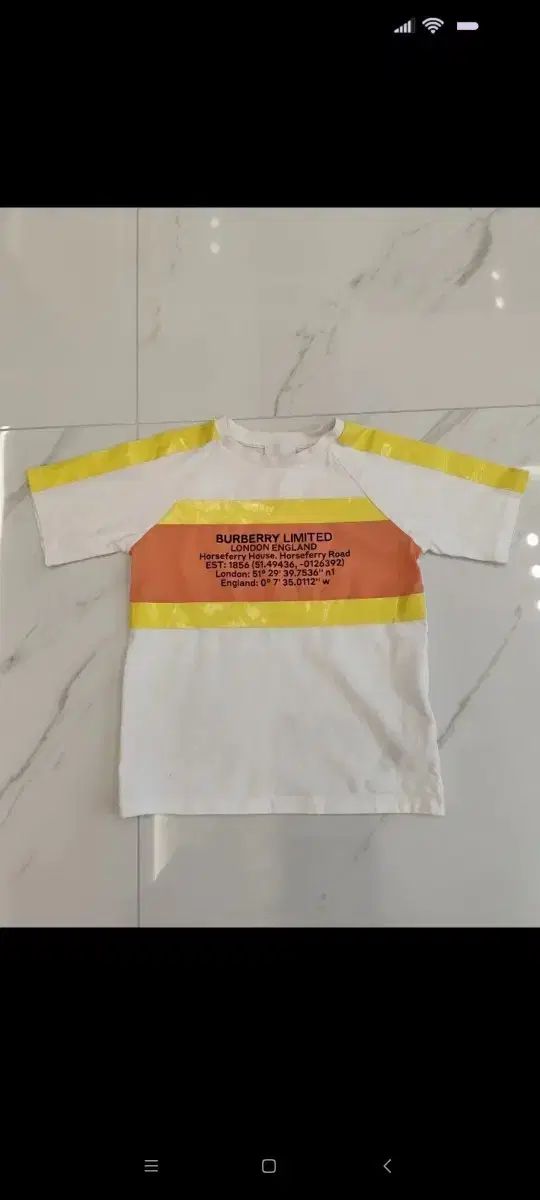 バーバリーキッズ 半袖Tシャツ 2Y