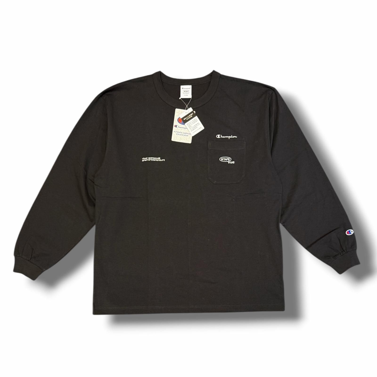 未使用 WTAPS × Champion 25AW Academy / LS / Cotton アカデミーT
