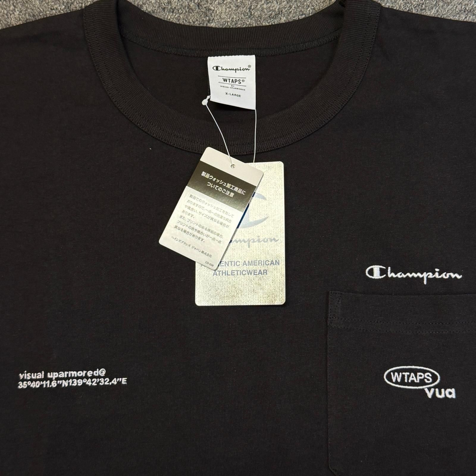 未使用 WTAPS × Champion 25AW Academy / LS / Cotton アカデミーT