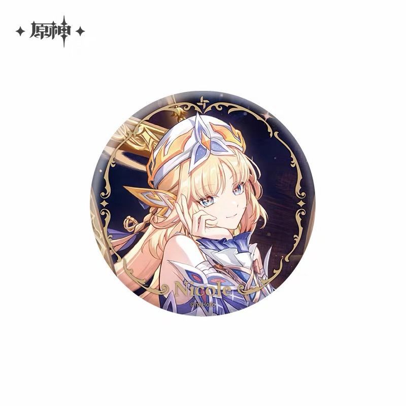 【原神】公式正規品　未開封　ドットーレ　缶バッジ　10点 原神・公式 缶バッジ（虚空劫灰往事書）空 ナヒーダ 放浪者 ドットーレ
