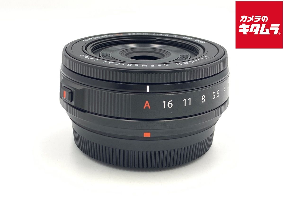 【中古】 【美品】 フジフイルム XF23mmF2.8 R WR ブラックその他