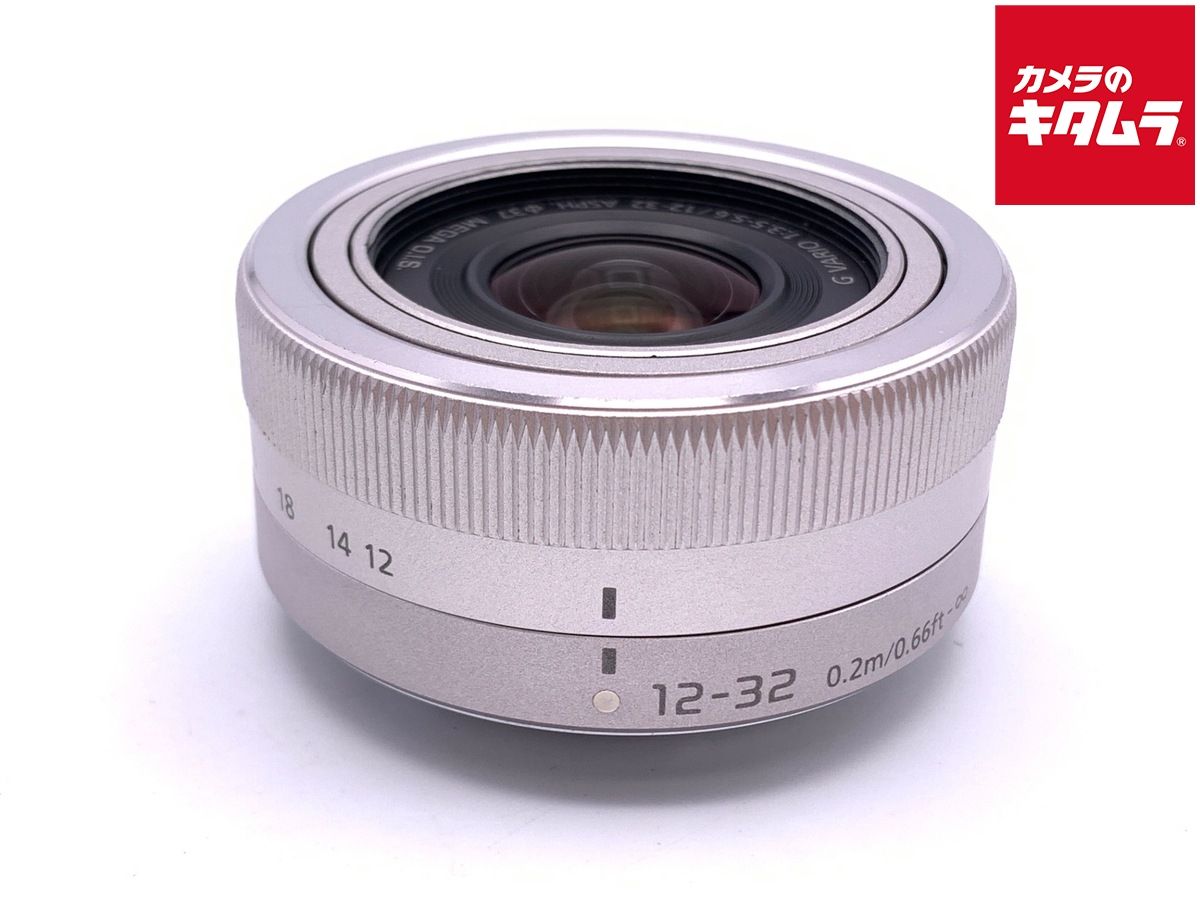【中古】 【並品】 パナソニック LUMIX G VARIO 12-32mm F3.5-5.6 ASPH. MEGA O.I.S. [H-FS12032] シルバー