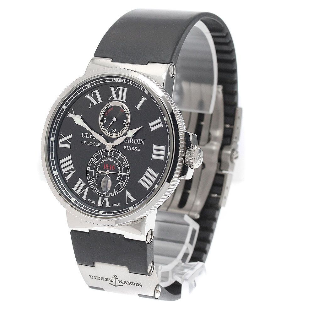 ユリス・ナルダン Ulysse Nardin 263-67 マキシ マリーン デイト 自動