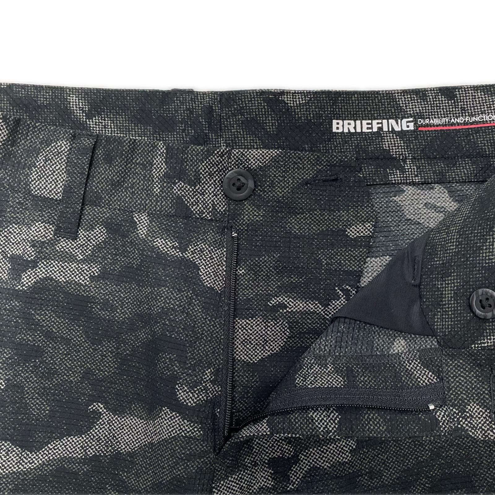 中古 メンズ ブリーフィング BRIEFING ハーフパンツ S 迷彩 カモフラ 