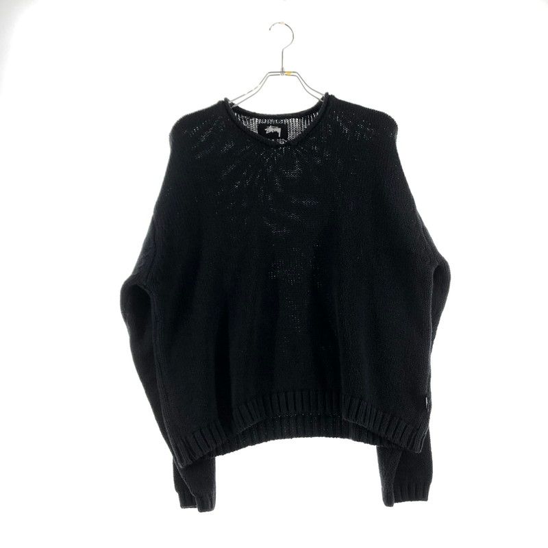 【中古品】 STUSSY ステューシー ROLL V NECK SWEATER 117289 ロール Vネック セーター 長袖 トップス ニット 【142-251130-aa-03-tei】