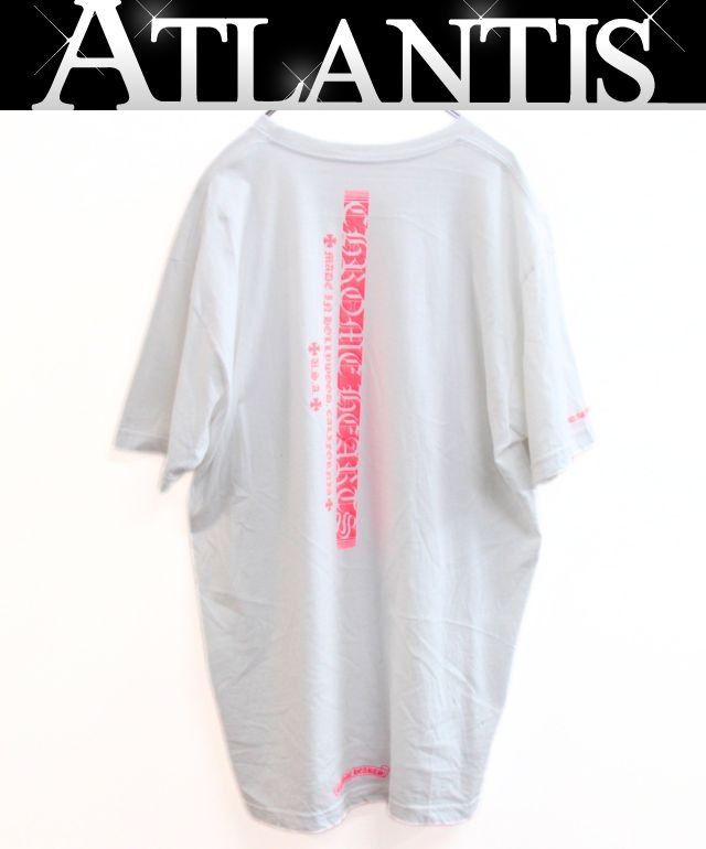 Chrome Hearts 新宿店 クロムハーツ ネオンピンク ストライプロゴ T