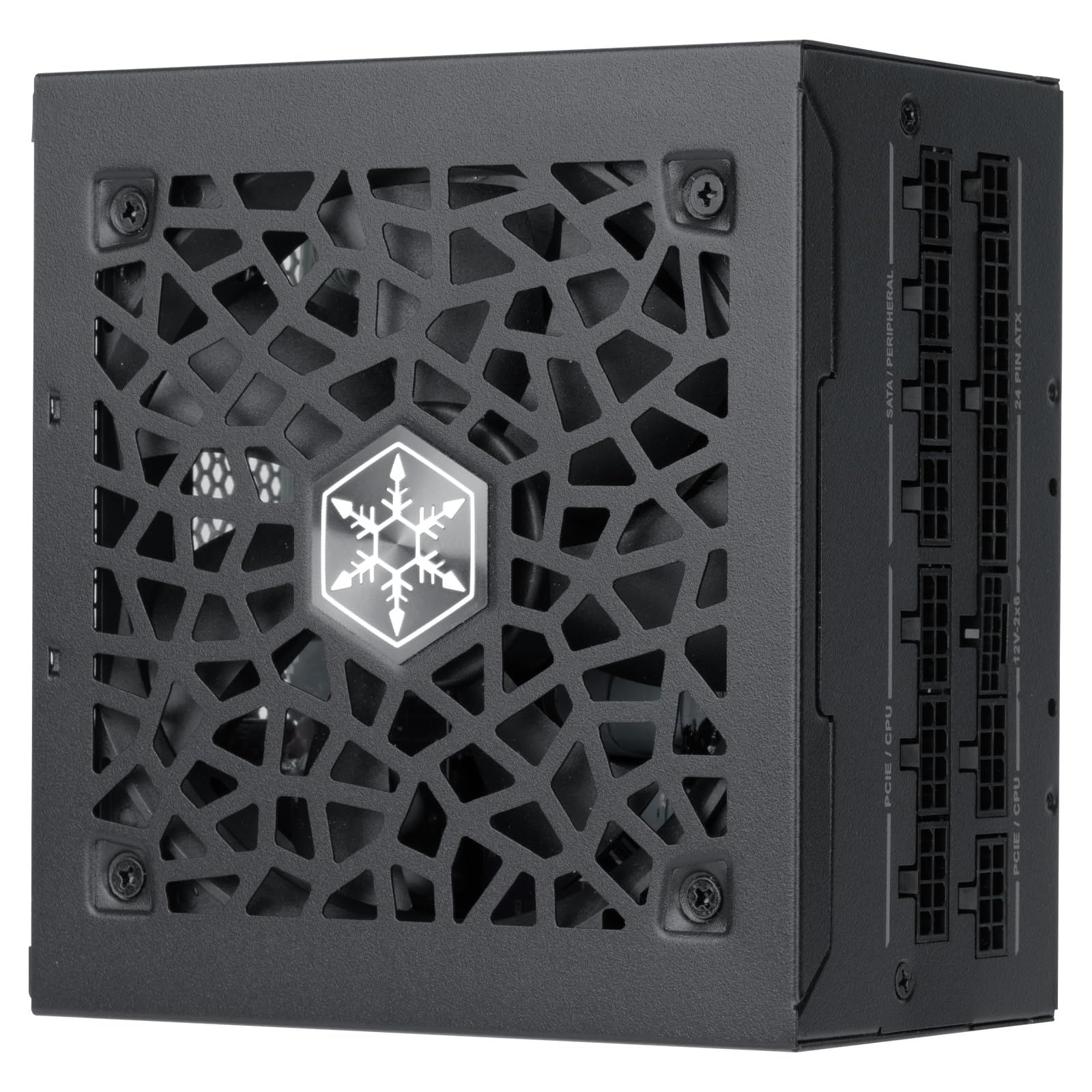 新品 SilverStone 80 PLUS Platinum 750W PCIe 5フルモジュラーATX電源 SST-HA750R-PM