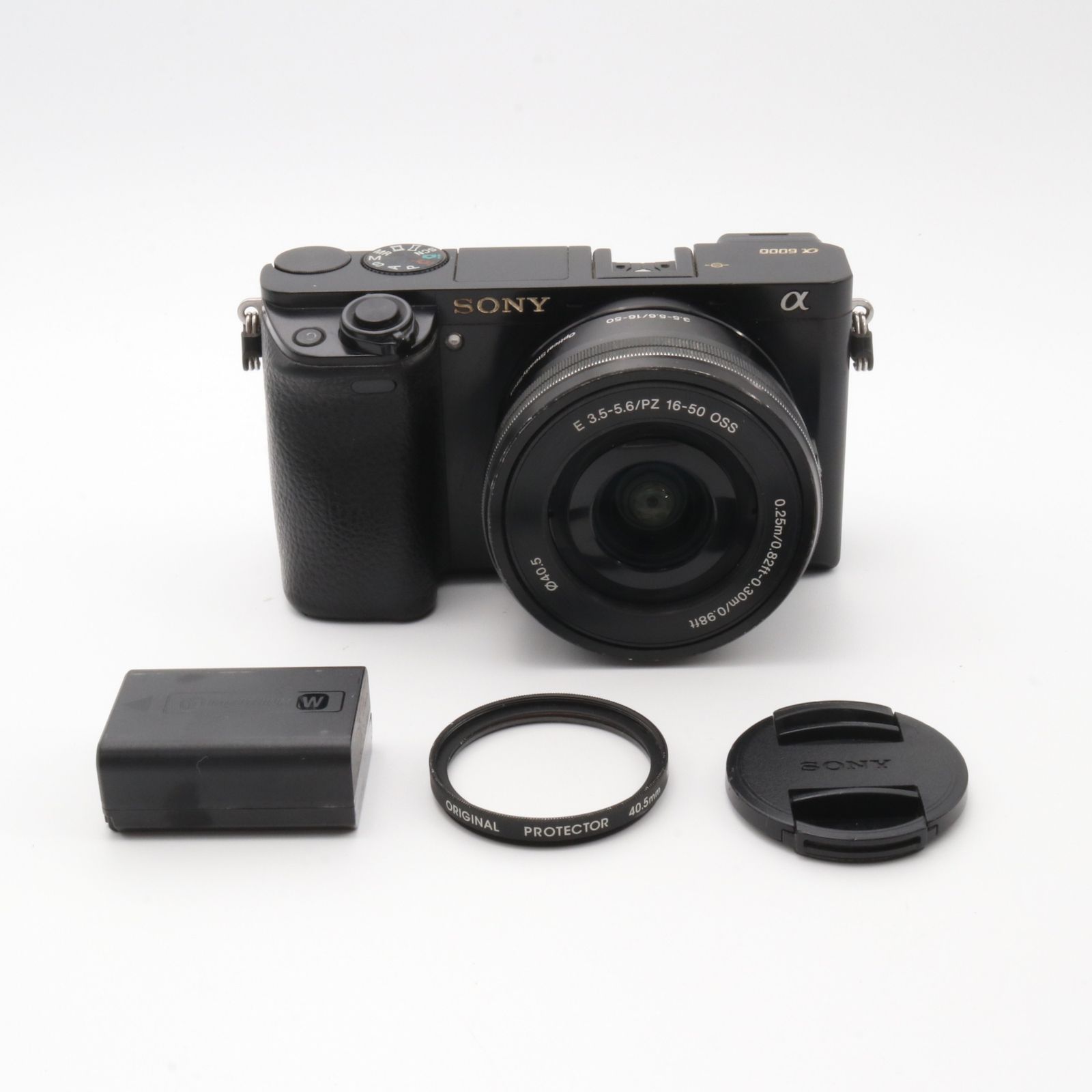 SONY α6000 パワーズームレンズキット ブラック 〔SONY E マウント〕