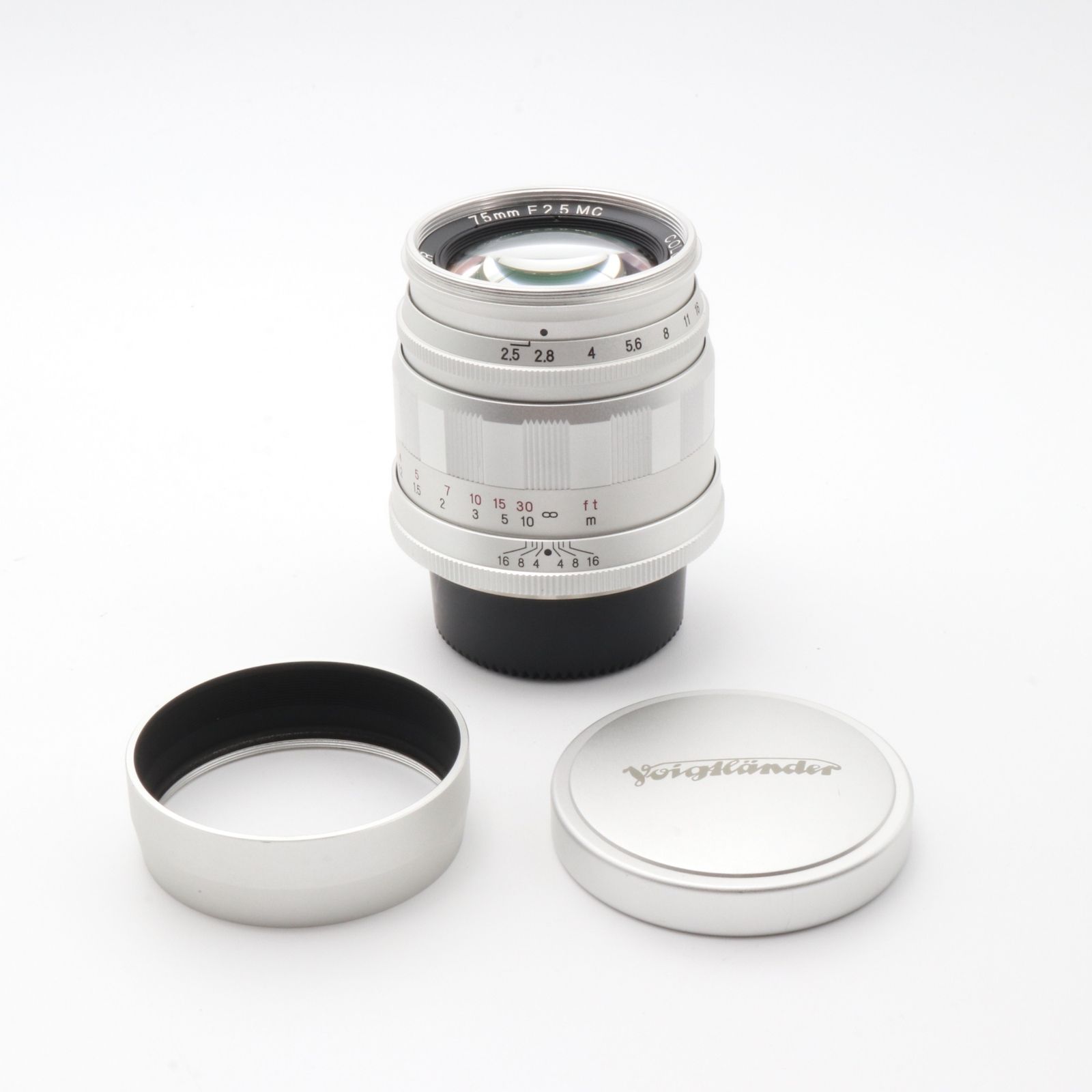 Voigtlander COLOR-HELIAR 75mm F2.5 MC Lマウント