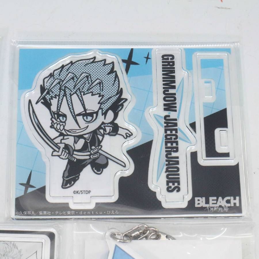 7個セット】BLEACH ブリーチ グリムジョー アクリルスタンド 缶バッジ