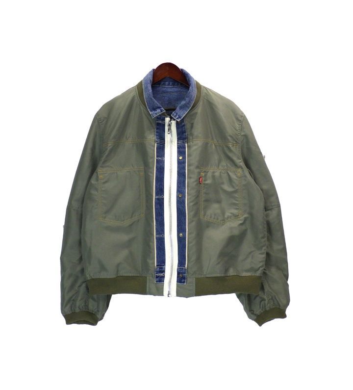 サカイ sacai × リーバイス Levis 25SS 【 Nylon Twill Reversible