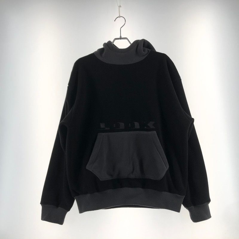 【中古品】 LQQK STUDIO ルック スタジオ FLEECE HOODIE O25FH06 フリース フーディ トップス プルーオーバー 【142-260610-sa-04-tei】
