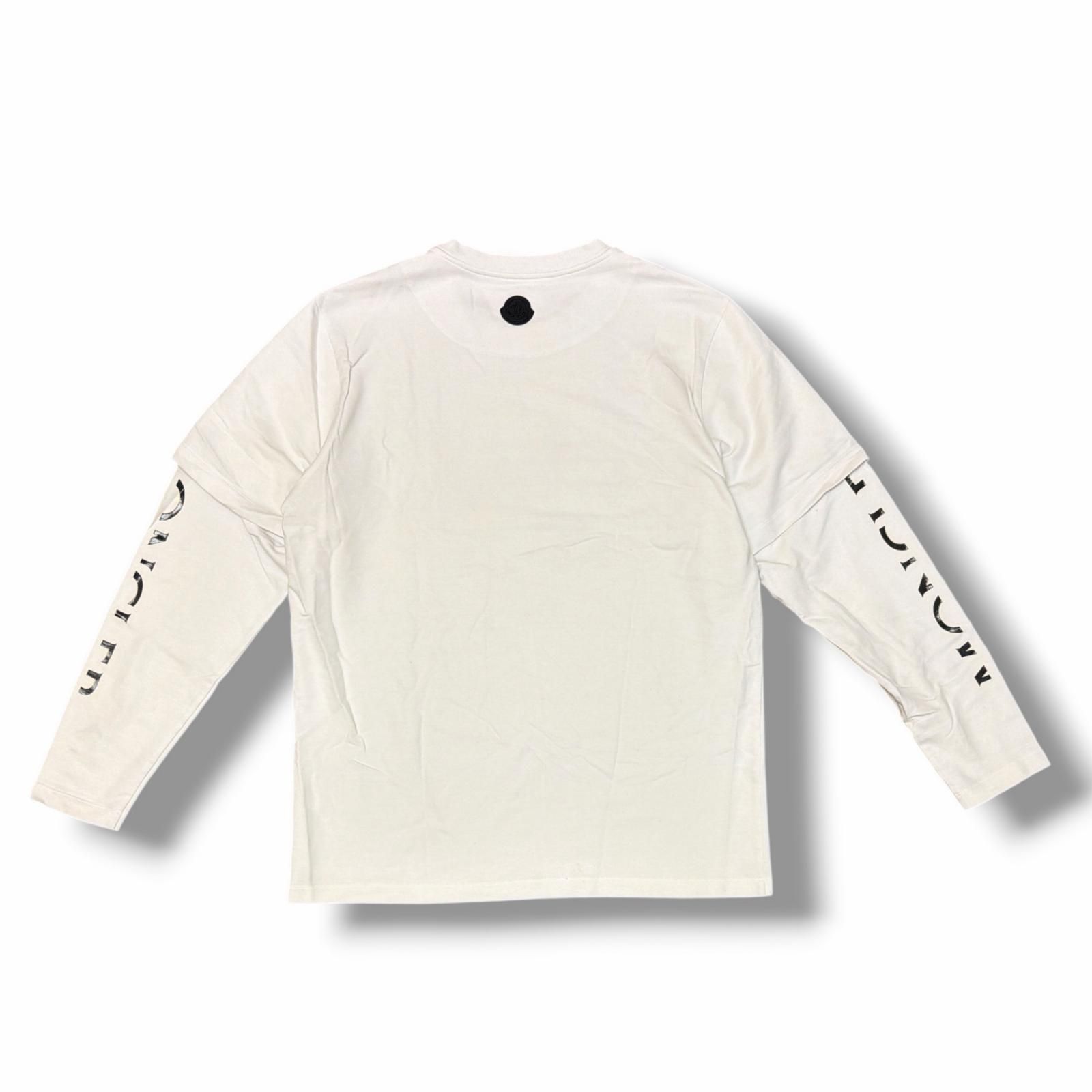 国内正規 MONCLER 22AW レイヤードTシャツ 長袖カットソー 