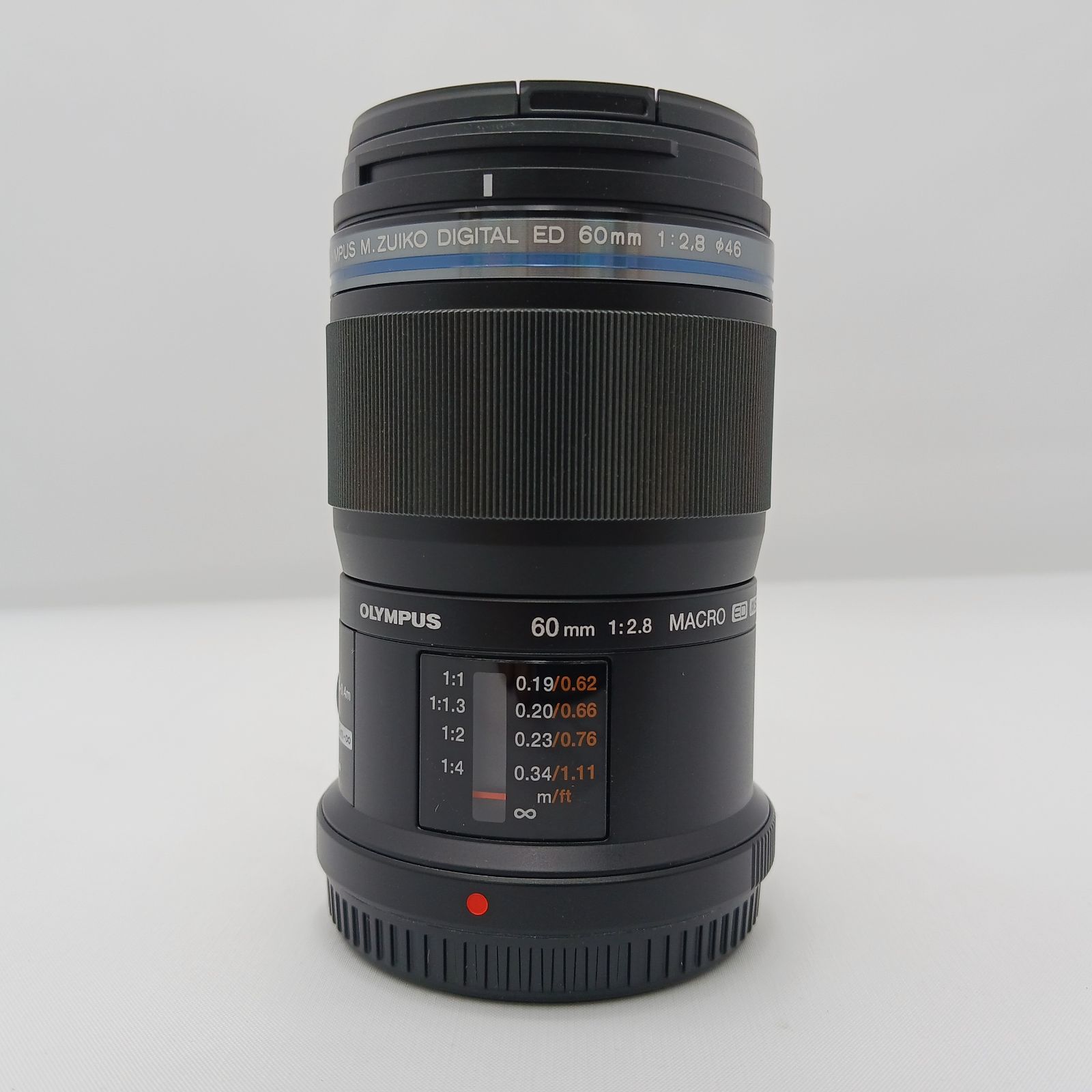 【ガラスケース内展示商品】オリンパス　OLYMPUS カメラレンズ ED 60mm F2.8 Macro M.ZUIKO DIGITAL［ マイクロフォーサーズ / 単焦点レンズ ］ M.ZUIKO DIGITAL ED 60mm F2.8 Macro