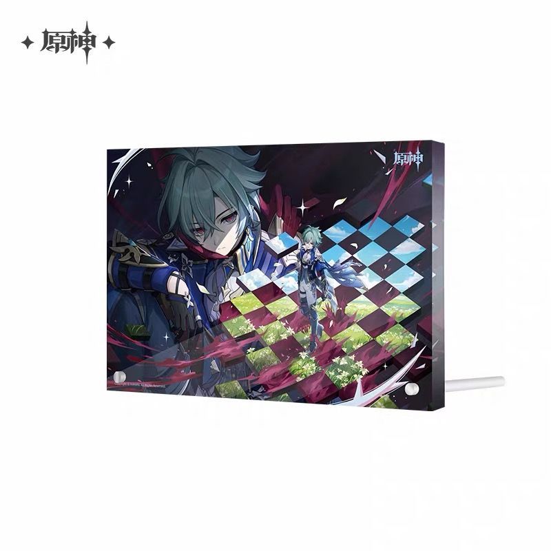 原神・公式 アクリルスタンド（虚空劫灰往事書）ローエン - メルカリ