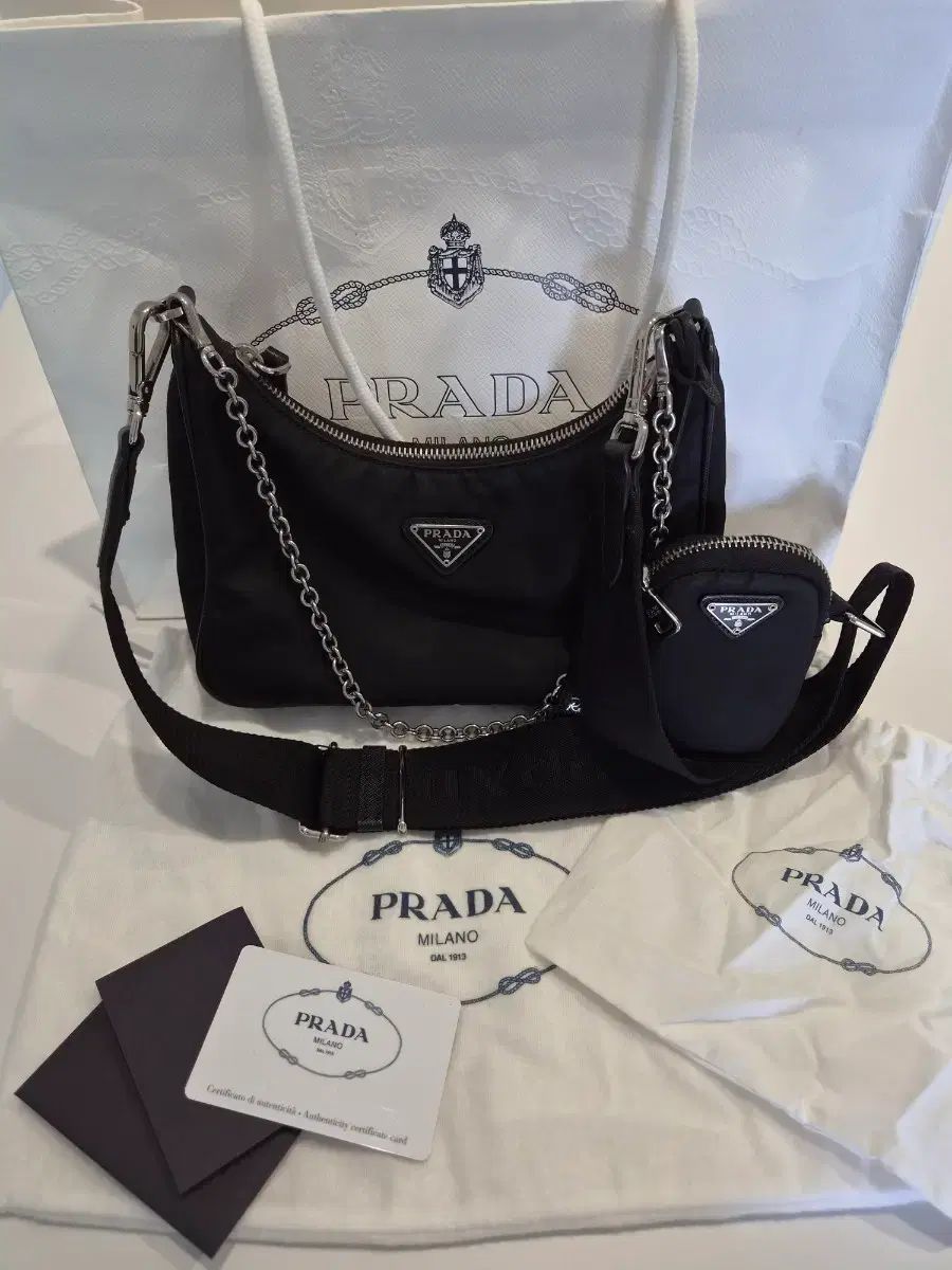 PRADA プラダ HOBO BAG