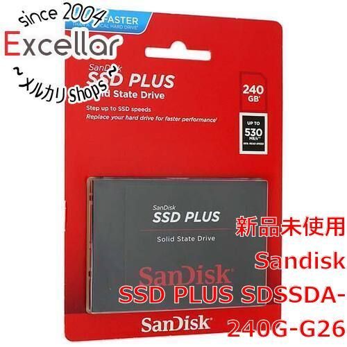 [bn:16] SANDISK　2.5インチSATA SSD PLUS 240GB　SDSSDA-240G-G26