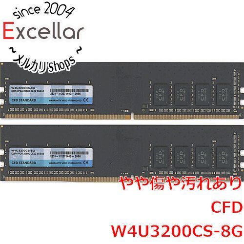 [bn:10] CFD　デスクトップ用 W4U3200CS-8G　DDR4 PC4-25600 8GB 2枚組