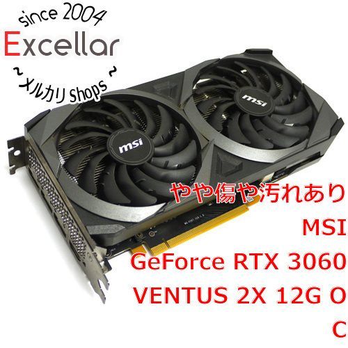 bn:11] MSI製グラボ GeForce RTX 3060 VENTUS 2X 12G OC PCIExp 12GB