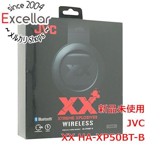[bn:6] JVC　ワイヤレスステレオヘッドセット ワイヤレスヘッドホン XX　HA-XP50BT-B　ブラック
