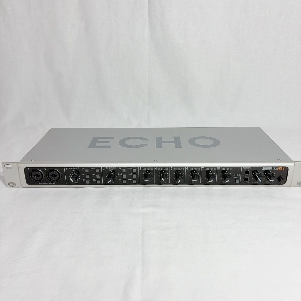 AudioFire Pre8 Echo Audio オーディオインターフェース 8ch入力